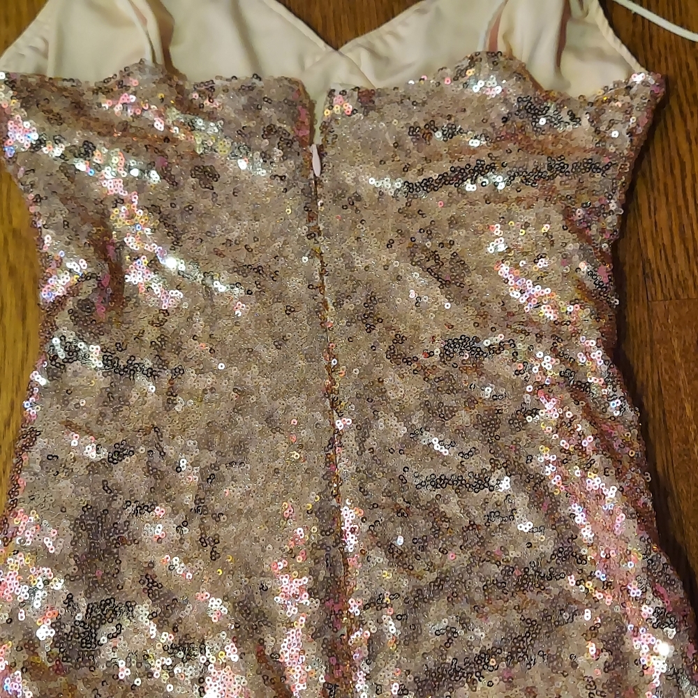 GOLD PARTY Sequin Bodycon Slip Dress ๐ - Picture 6 of 12
